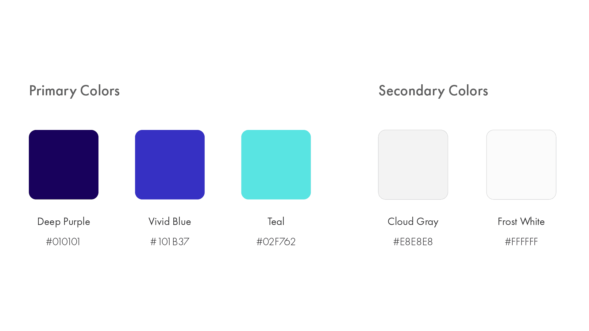 SPRIM Global Investments (SGI) - Color Palette