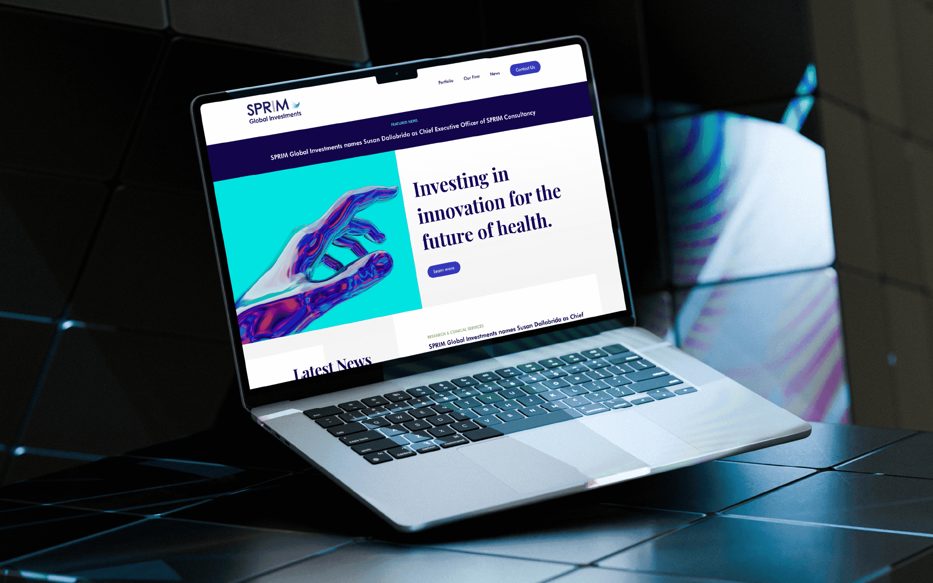 SPRIM Global Investments (SGI) - Website Design